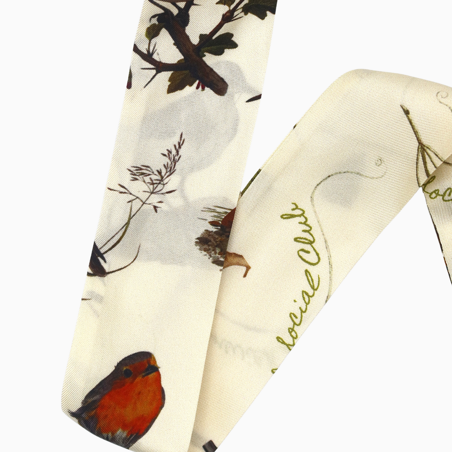 Birds of England Twill Silk Chain