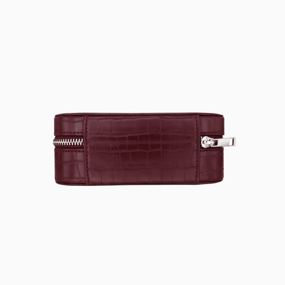 Everywhere Case - Bordeaux Croc PRE - ORDER - Greenwich Social Club