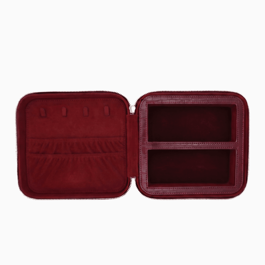 Everywhere Case - Bordeaux Croc PRE - ORDER - Greenwich Social Club