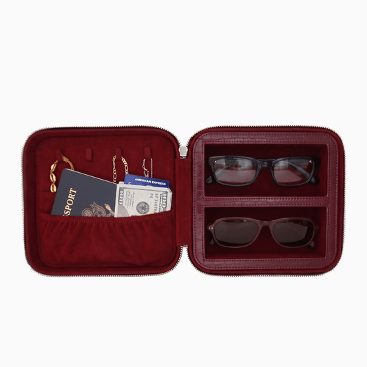 Everywhere Case - Bordeaux Croc PRE - ORDER - Greenwich Social Club