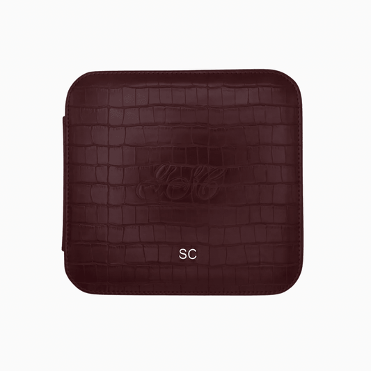 Everywhere Case - Bordeaux Croc PRE - ORDER - Greenwich Social Club