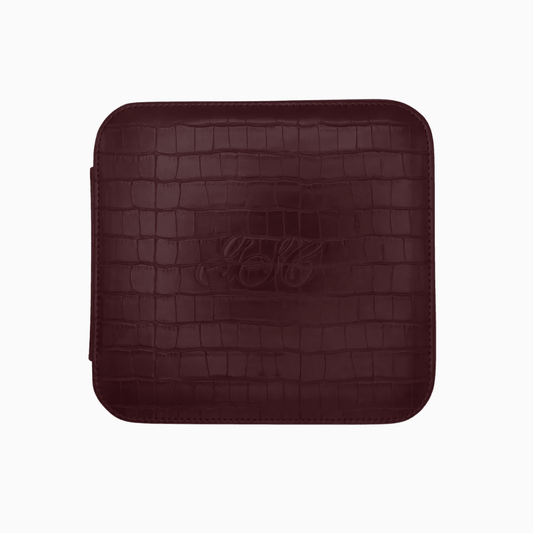 Everywhere Case - Bordeaux Croc PRE - ORDER - Greenwich Social Club