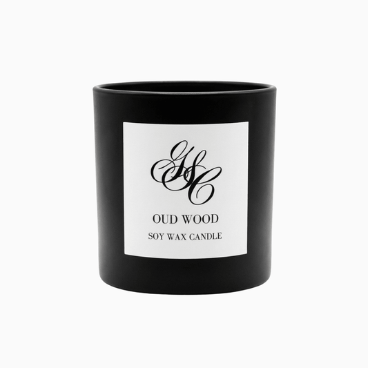 Oud Wood Three Wick Soy Wax Candle - Greenwich Social Club
